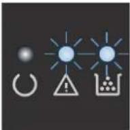 HP LaserJet Pro M127fw - Interpret control-panel light patterns (LED model only) - 7