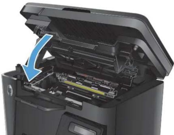 HP LaserJet Pro M127fw - Clear jams in the toner-cartridge area - 4