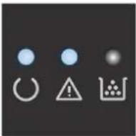 HP LaserJet Pro M127fw - Interpret control-panel light patterns (LED model only) - 9
