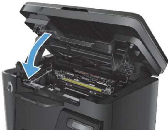 HP LaserJet Pro M127fw - Clear jams from the input tray - 8