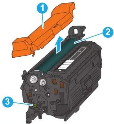 HP Color LaserJet Enterprise M651dn - Replace the toner cartridges - 1