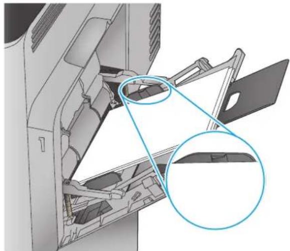 HP Color LaserJet Enterprise M651dn - Load Tray 1 - 5