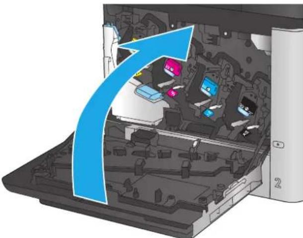 HP Color LaserJet Enterprise M651dn - Replace the toner collection unit - 7