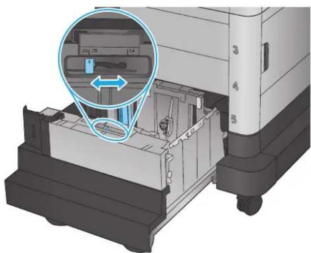 HP Color LaserJet Enterprise M651dn - Load the 1,500-sheet high-capacity input tray - 2