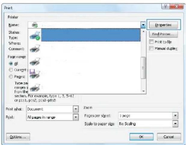 HP Color LaserJet Enterprise M651dn - How to print (Windows) - 2