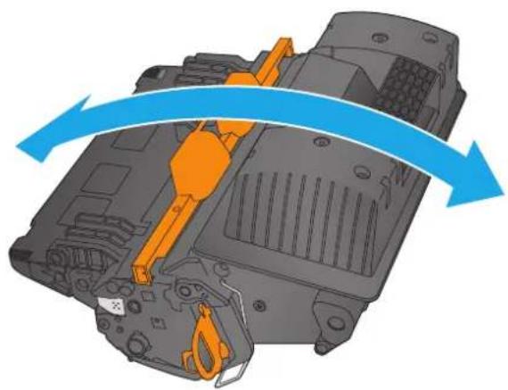 HP LaserJet Enterprise M604n - Remove and replace the cartridge - 3