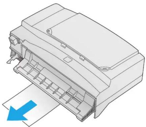 HP LaserJet Enterprise M604n - Clear paper jams in the envelope feeder - 3