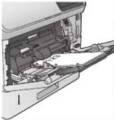 HP LaserJet Enterprise M604n - Tray 1 paper orientation - 1