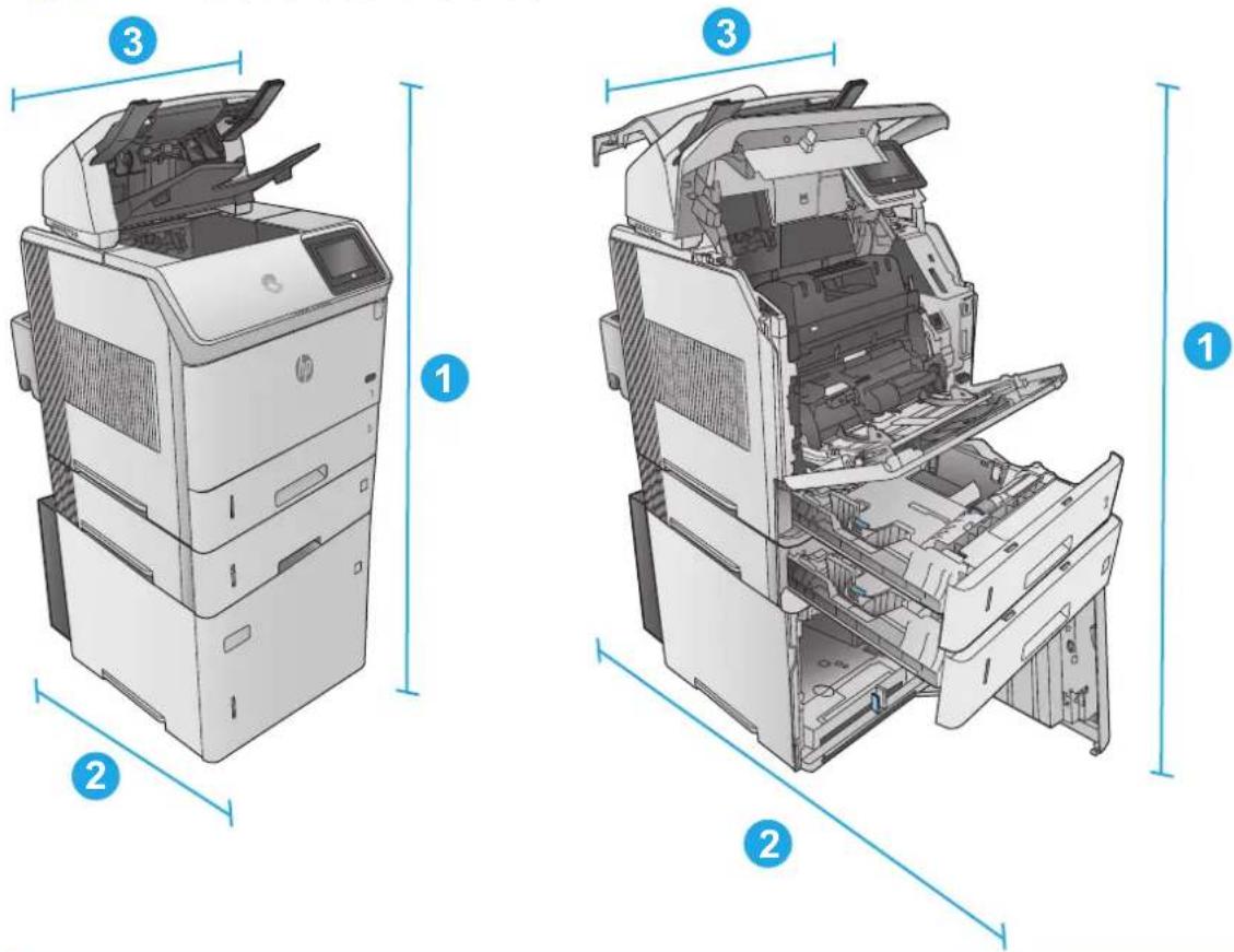 HP LaserJet Enterprise M604n - Combination two - 1