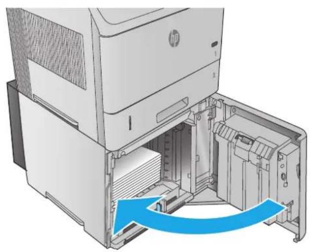 HP LaserJet Enterprise M604n - Load the tray - 4