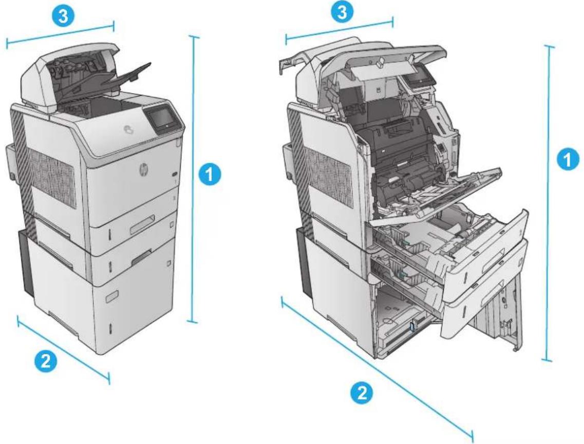 HP LaserJet Enterprise M604n - Combination one - 1