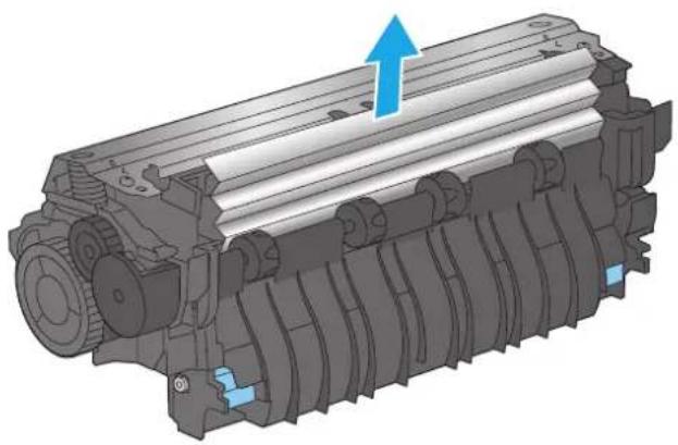 HP LaserJet Enterprise M604n - Clear paper jams in the fuser area - 7