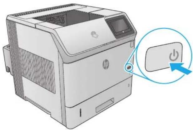 HP LaserJet Enterprise M604n - Clear paper jams in the fuser area - 1