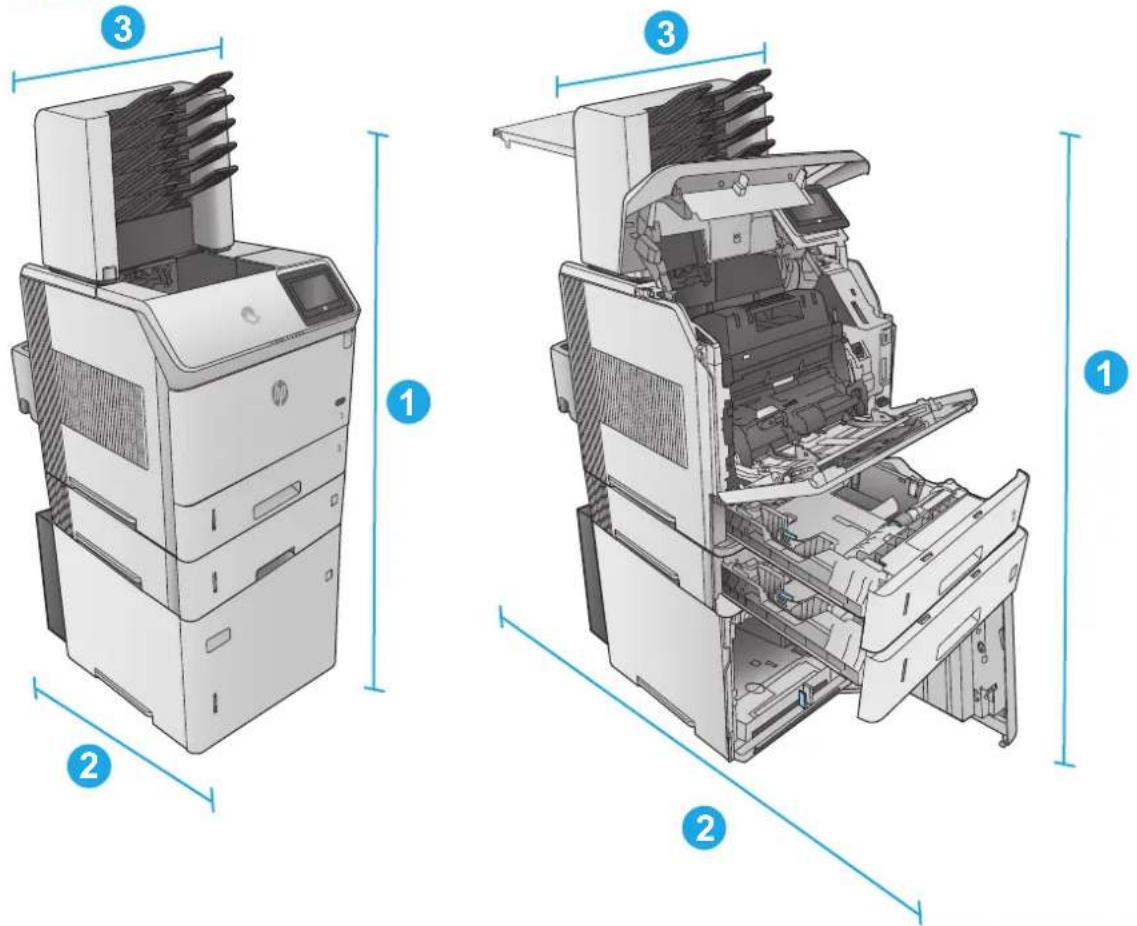 HP LaserJet Enterprise M604n - Combination three - 1