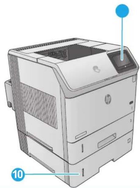 HP LaserJet Enterprise M604n - Product views - 2