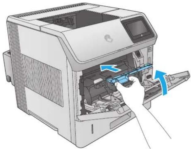 HP LaserJet Enterprise M604n - Clear paper jams in the toner-cartridge area - 5