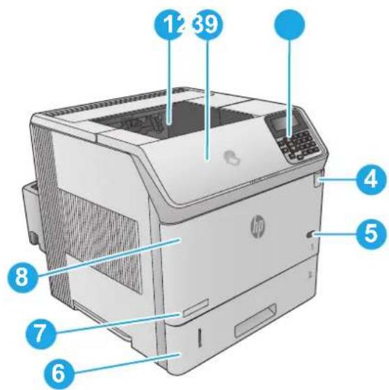 HP LaserJet Enterprise M604n - Product views - 1