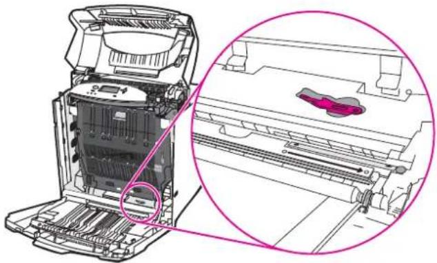 HP Color LaserJet 5550hdn - CAUTION - 1
