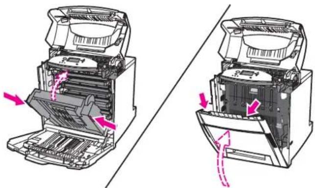 HP Color LaserJet 5550hdn - Jam in duplex path - 7
