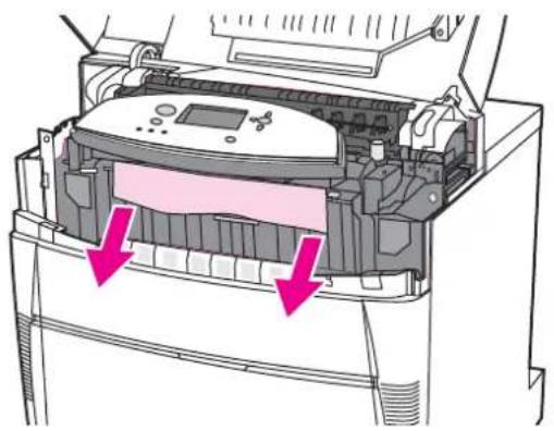 HP Color LaserJet 5550hdn - Multiple jams in duplex path - 3