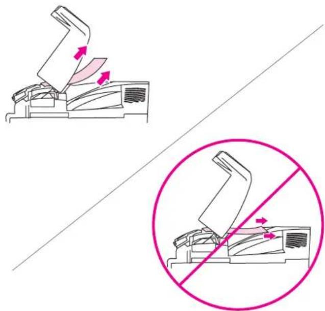 HP Color LaserJet 5550hdn - CAUTION - 1