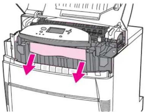 HP Color LaserJet 5550hdn - Jam in duplex path - 2