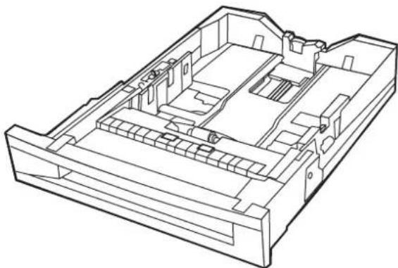 HP Color LaserJet 5550hdn - Loading detectable media into Trays 2, 3, 4, and 5 - 1