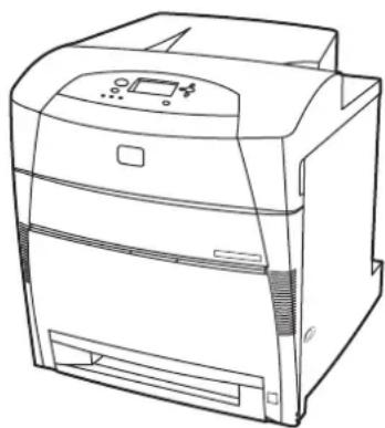 HP Color LaserJet 5550hdn - HP Color LaserJet 5550dn - 1