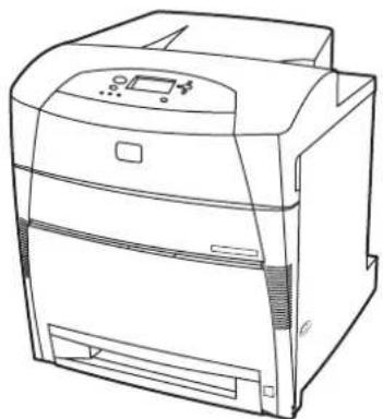 HP Color LaserJet 5550hdn - HP Color LaserJet 5550n - 1