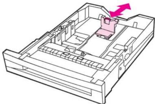 HP Color LaserJet 5550hdn - Loading detectable media into Trays 2, 3, 4, and 5 - 2