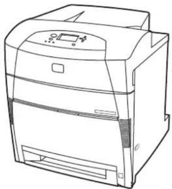 HP Color LaserJet 5550hdn - HP Color LaserJet 5550 - 1