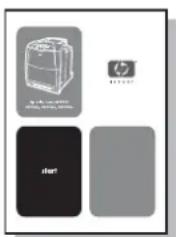 HP Color LaserJet 5550hdn - Setting up the printer - 1