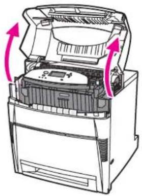HP Color LaserJet 5550hdn - WARNING! - 1
