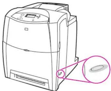 HP Color LaserJet 5550hdn - CAUTION - 1