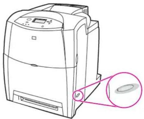 HP Color LaserJet 5550hdn - To install DDR memory DIMMs - 1