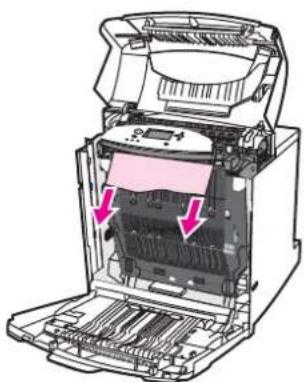 HP Color LaserJet 5550hdn - CAUTION - 1