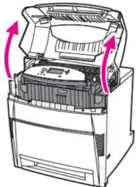 HP Color LaserJet 5550hdn - Jam in paper input path or paper path - 1