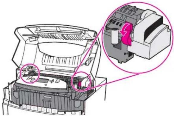 HP Color LaserJet 5550hdn - WARNING! - 2