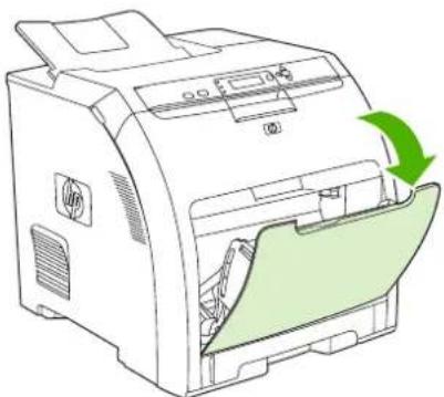HP Color LaserJet 3600N - To load envelopes into tray 1 - 1