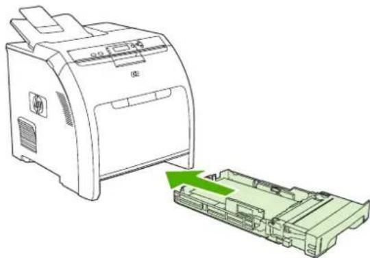 HP Color LaserJet 3600N - Loading tray 2 - 9
