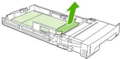 HP Color LaserJet 3600N - Jam in tray 2 or tray 3 - 3