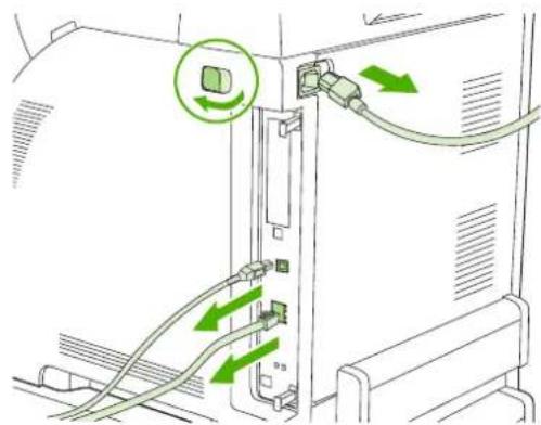 HP Color LaserJet 3600N - To install memory and font DIMMs - 1