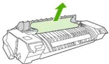 HP Color LaserJet 3600N - Jam inside the fuser area (top cover) - 9