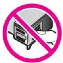 HP PSC 1610v - Handle the print cartridges - 2