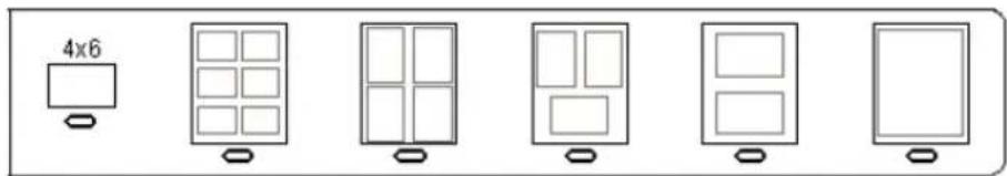 HP PSC 1610v - To complete a proof sheet - 1