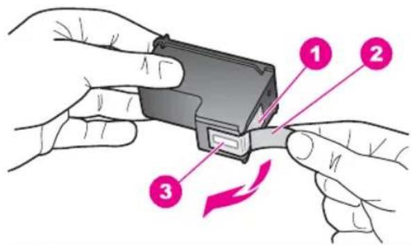 HP PSC 1610v - To replace the print cartridges - 4