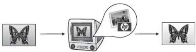 HP PSC 1610v - Edit photos using a Macintosh - 1