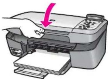 HP PSC 1610v - To replace the print cartridges - 8