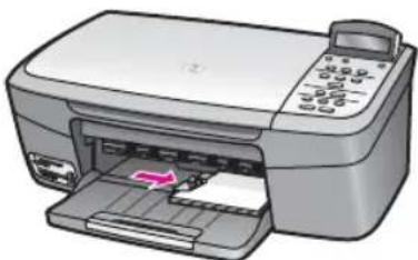 HP PSC 1610v - To load 10 x 15 cm (4 x 6 inch) photo paper - 1