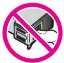 HP PSC 1610v - I received a message on the control panel display that the print cartridge alignment failed - 2